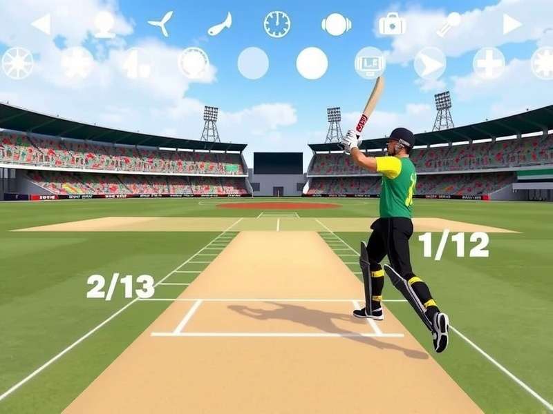 VR Cricket ODI Challenge Gameplay